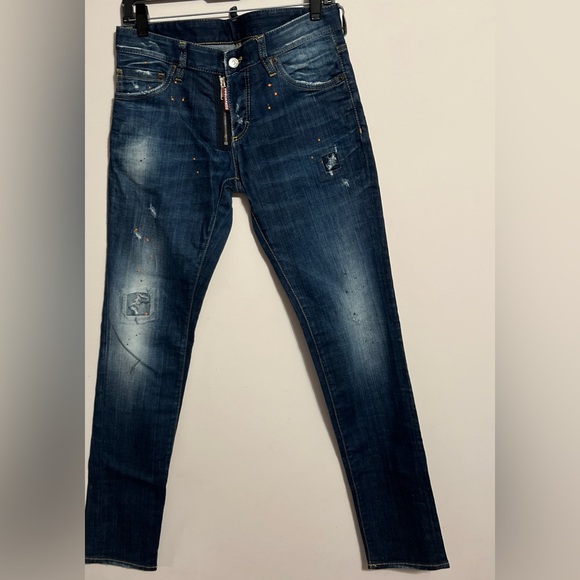 DSQUARED2 Blue Denim with Red Tag - Picture 1 of 5